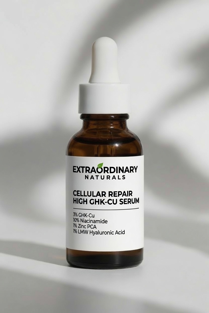 Cellular Repair High GHK-Cu Serum 30ml amber bottle